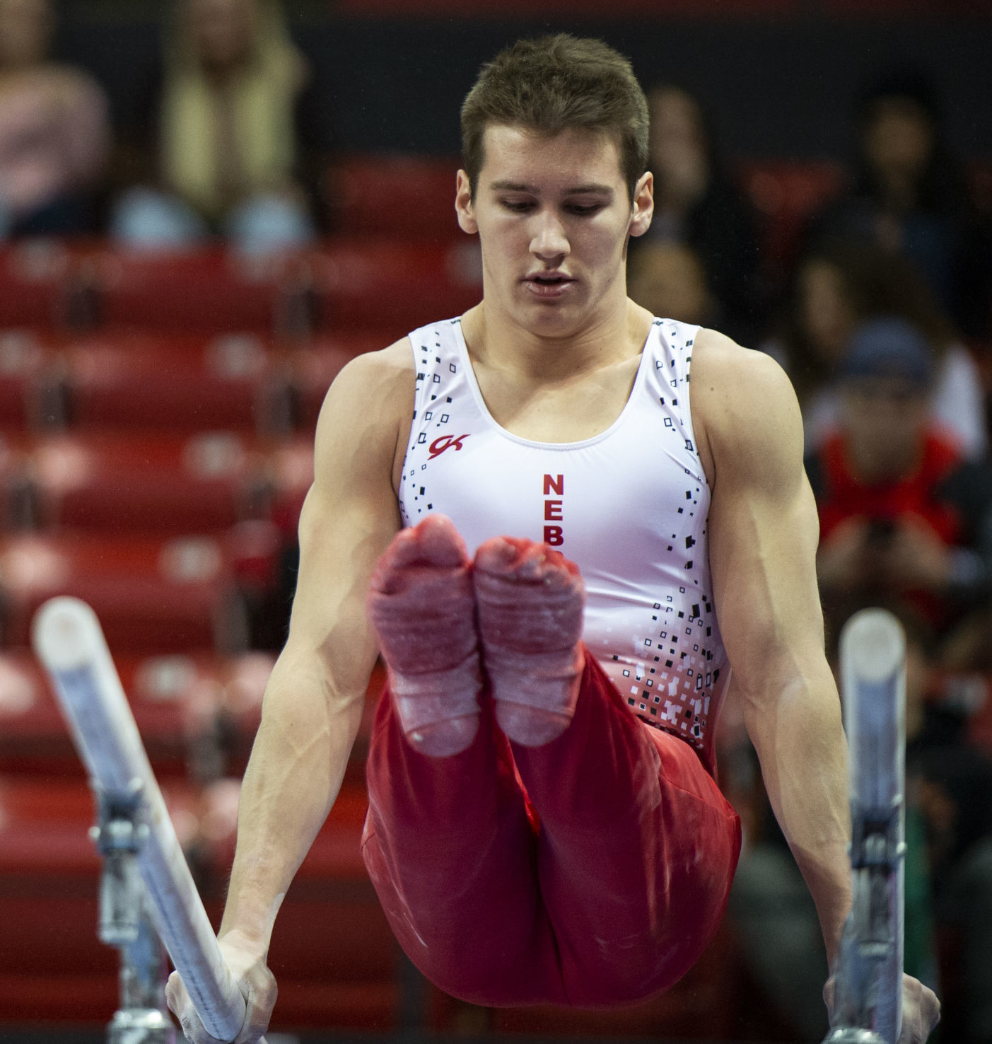 NU men's gymnastics vs. Illinois, Oklahoma, 2.2